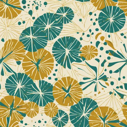 The Ochre Lotus Field pattern