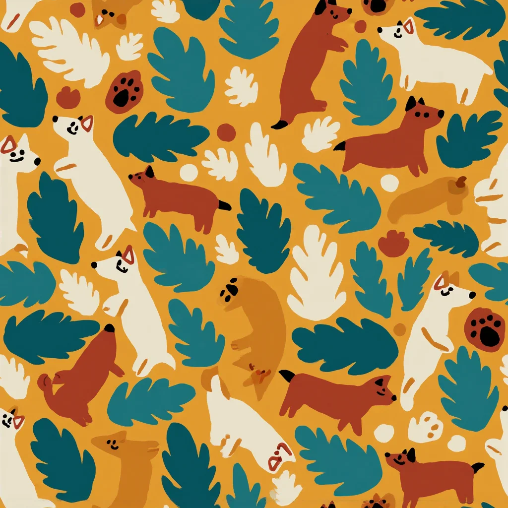 The Amberwood Menagerie pattern