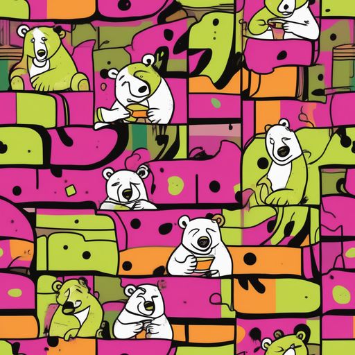 The Neon Bear Blocks pattern