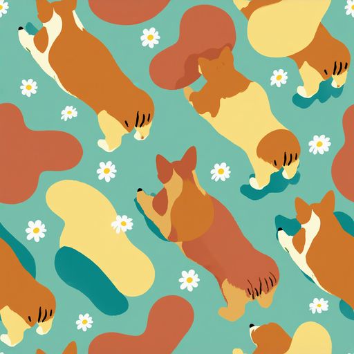 The Daisy Dachshund pattern