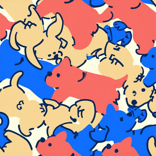 The Pop Parade Pups pattern
