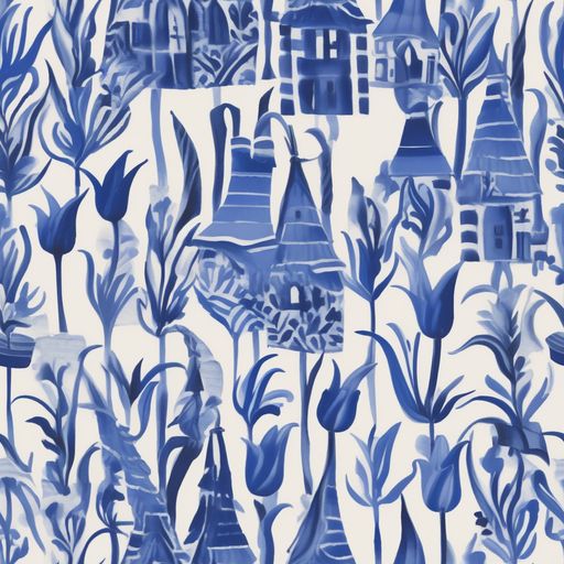 The Bluebell Borough pattern