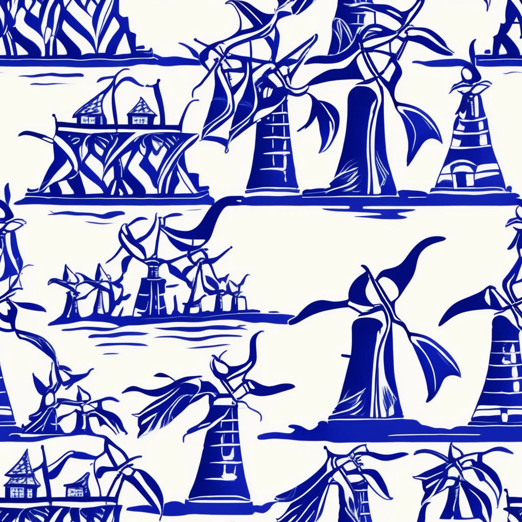 The Cobalt Coastline pattern