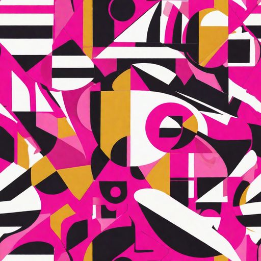 The Pink Geometry pattern