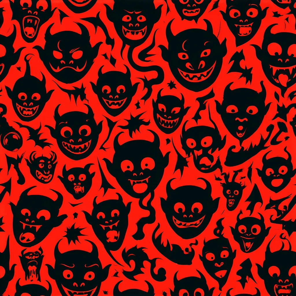 The Midnight Mischief pattern