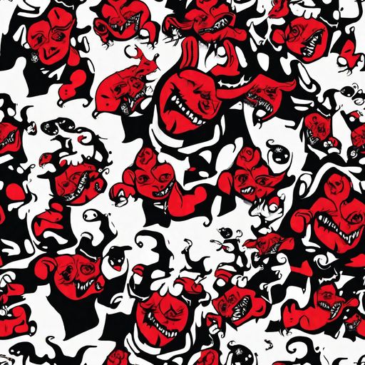 The Devil’s Doodle pattern