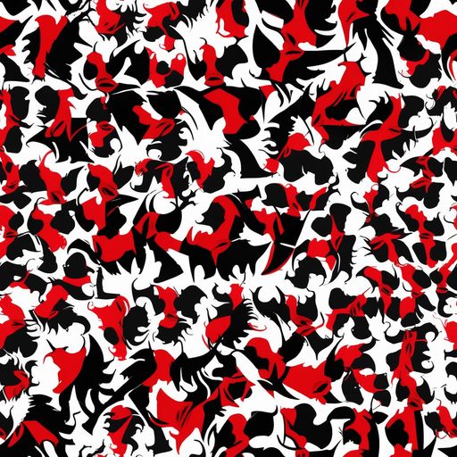 The Crimson Inkblot pattern