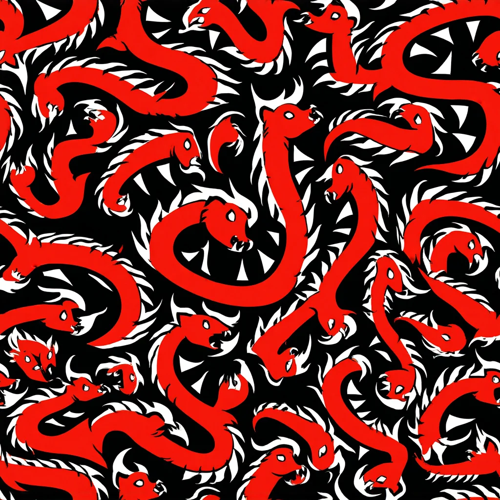 The Crimson Coil pattern