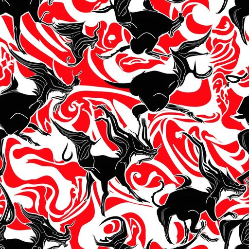 The Crimson Night Flight pattern