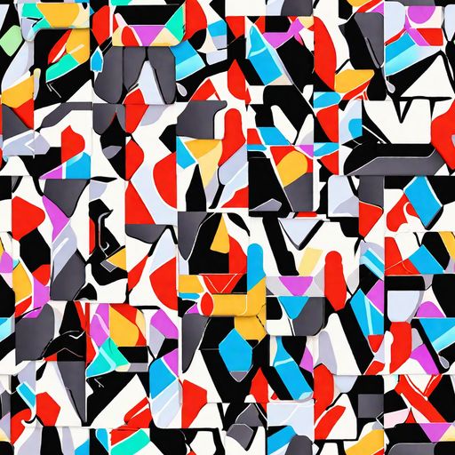 The Prismatic Shuffle pattern