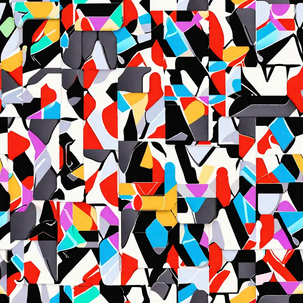 The Prismatic Shuffle pattern