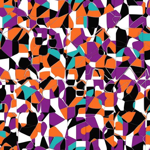 The Modern Stained Glass pattern