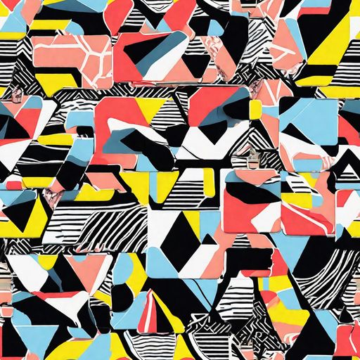 The Color Block Riot pattern