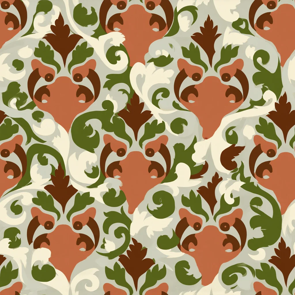 The Verdant Foxglove pattern