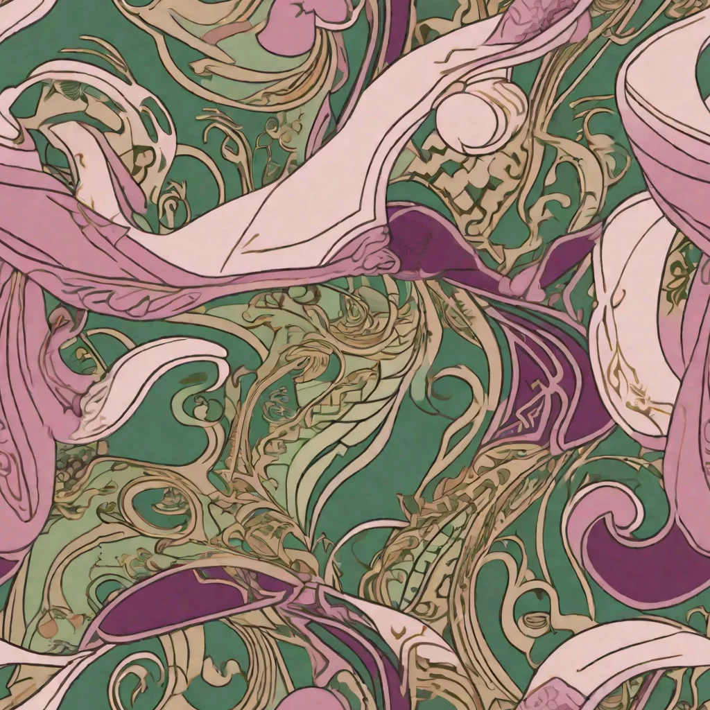 The Mauve Arabesque pattern