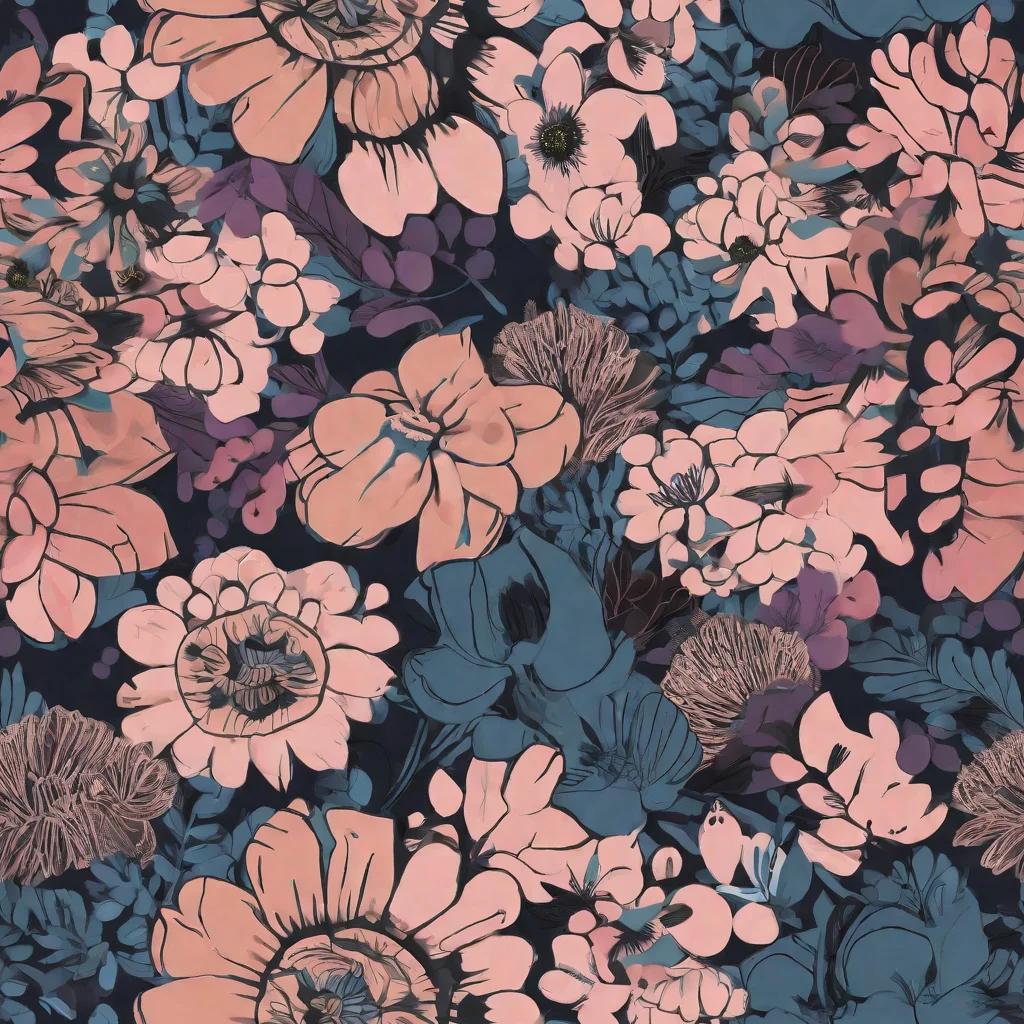 The Midnight Blush pattern