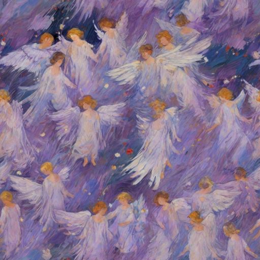 The Lilac Angelus pattern