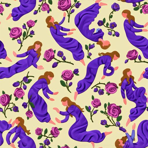 The Violet Rose Ballet pattern