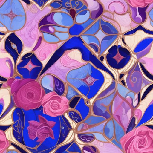 The Royal Rose Mosaic pattern