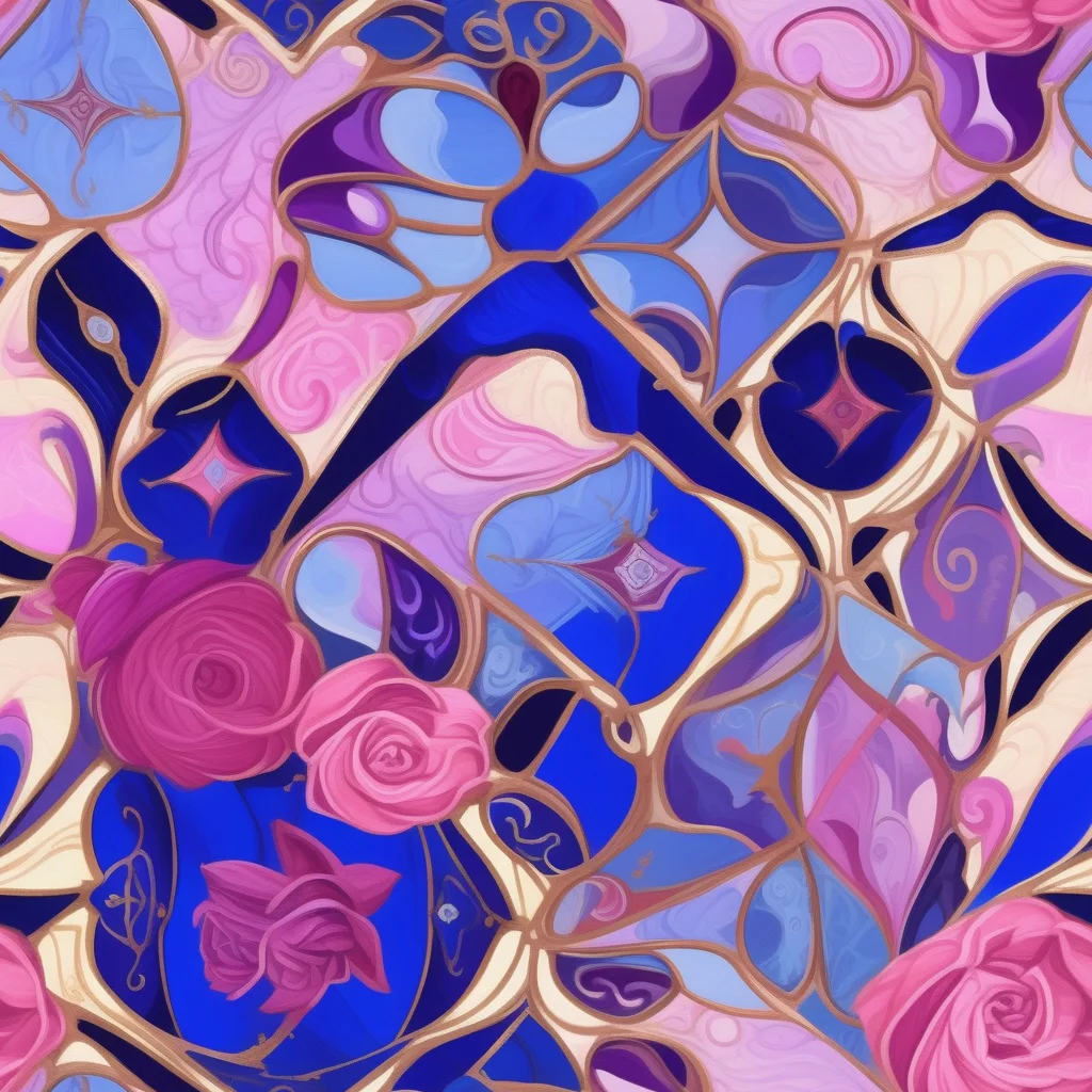 The Royal Rose Mosaic pattern