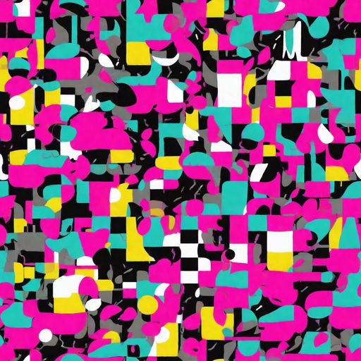 The Pink Circuitry pattern