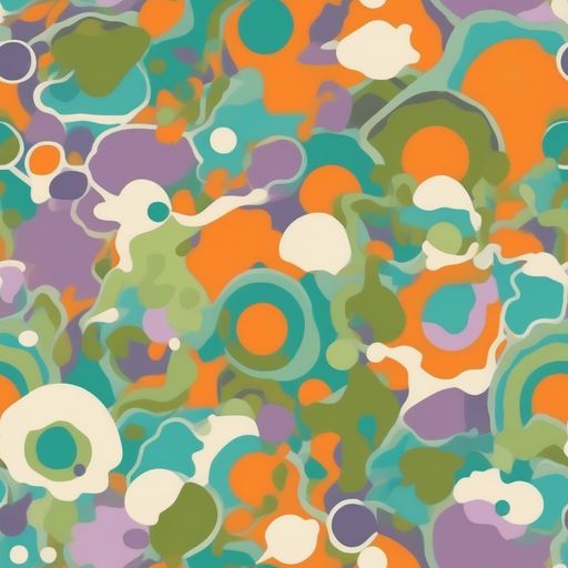 The Painterly Pulse pattern