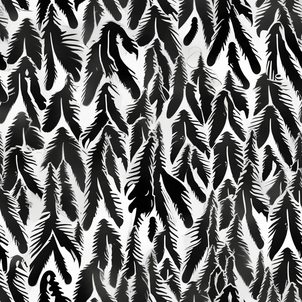 The Inkwood Feather pattern