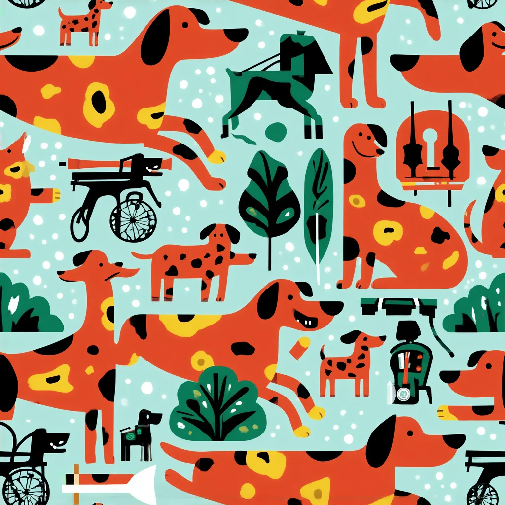 The Dachshund Daydream pattern