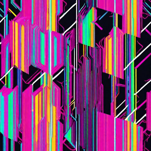 The Neon Prism Shift pattern
