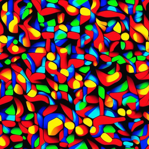 The Luminous Shuffle pattern
