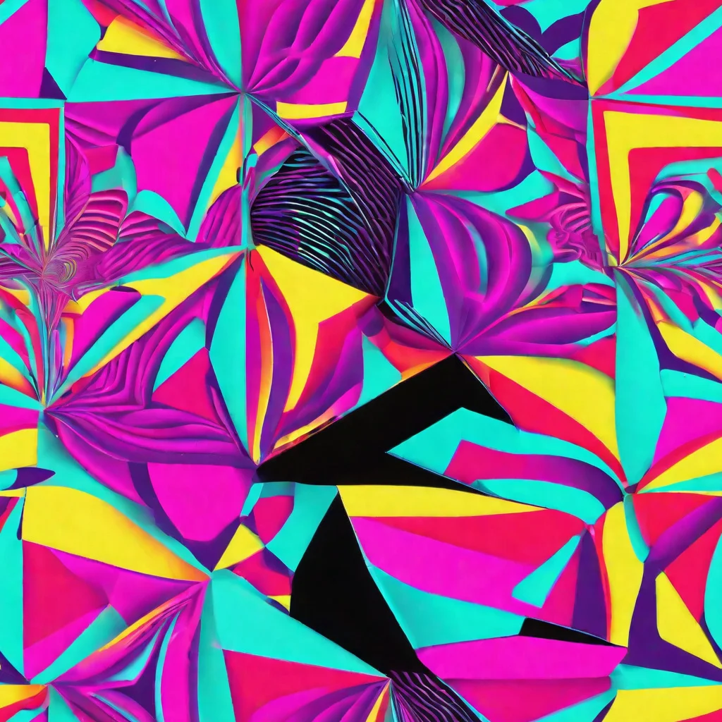 The Vivid Frond pattern
