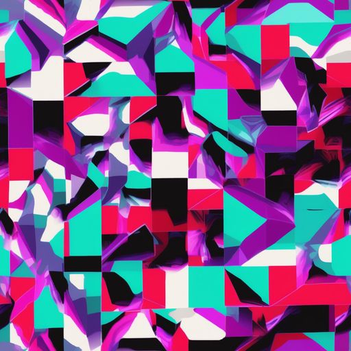 The Ultraviolet Blocks pattern