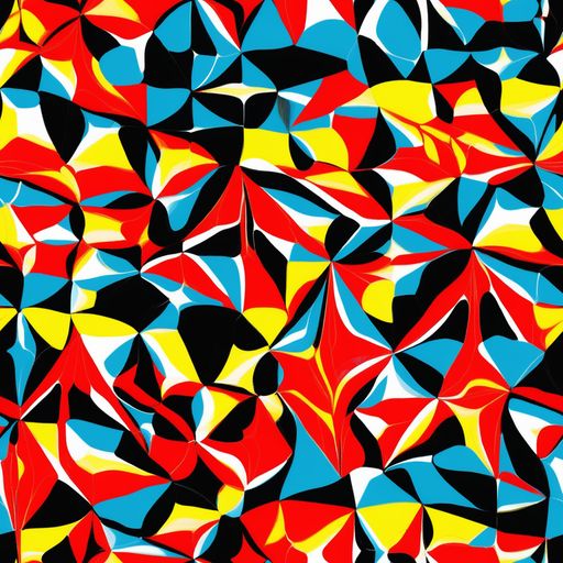 The Neon Petal pattern
