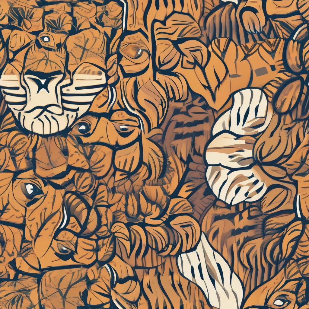The Terracotta Menagerie pattern