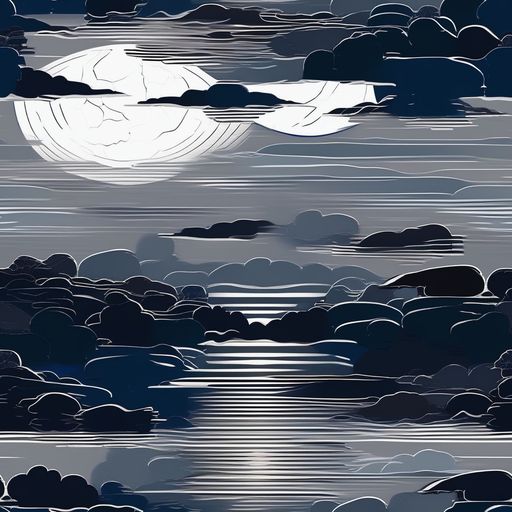 The Midnight Waterline pattern