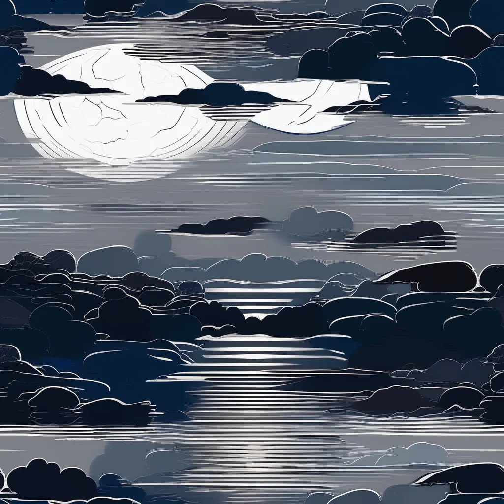 The Midnight Waterline pattern