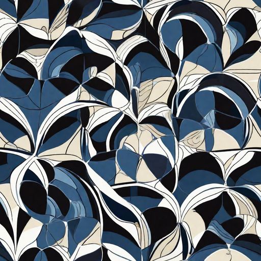 The Blue Velvet Bloom pattern