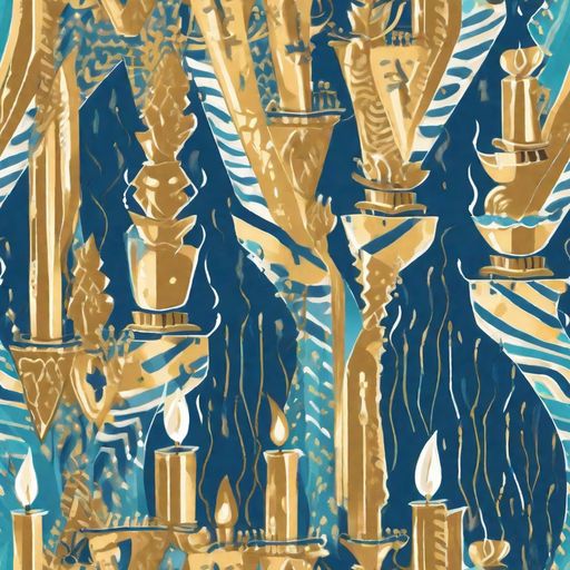 The Gilded Flame pattern