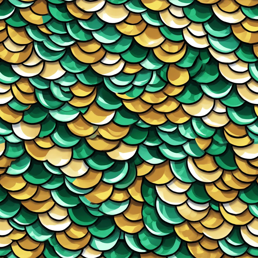 The Jade Gilded Scales pattern