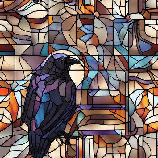 The Raven Rose Window pattern