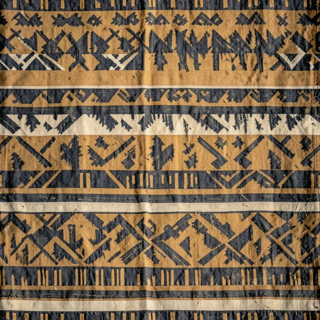 The Ochre Nomad pattern