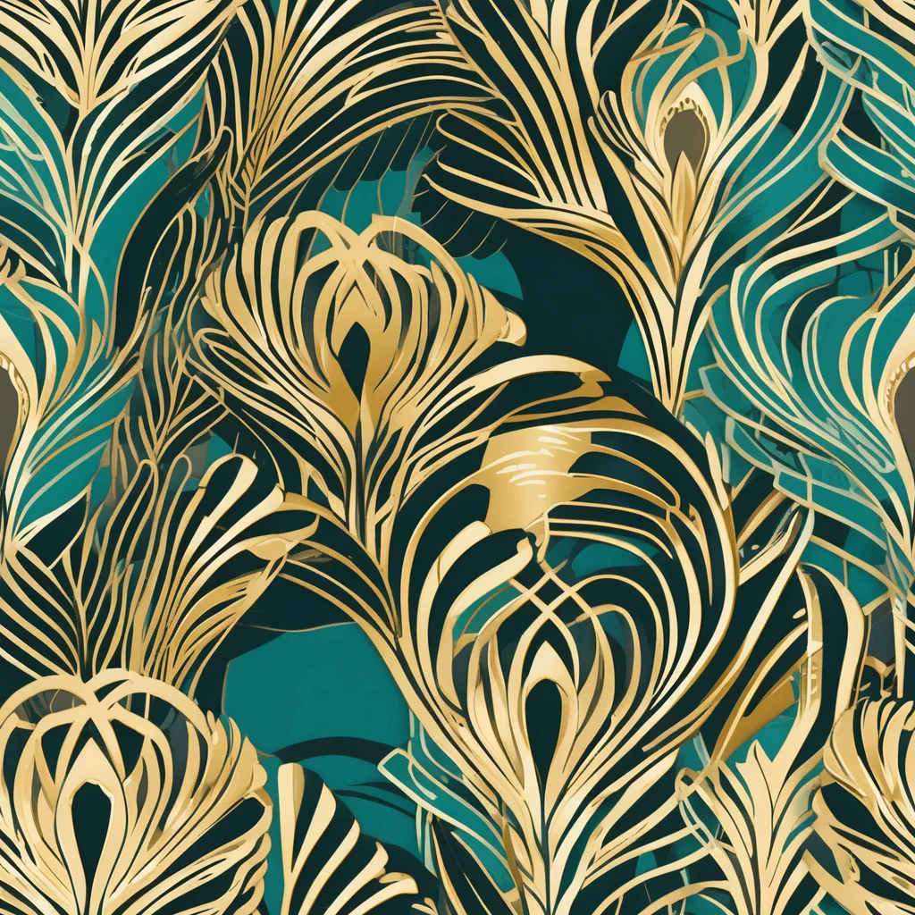 The Gilded Tropics pattern