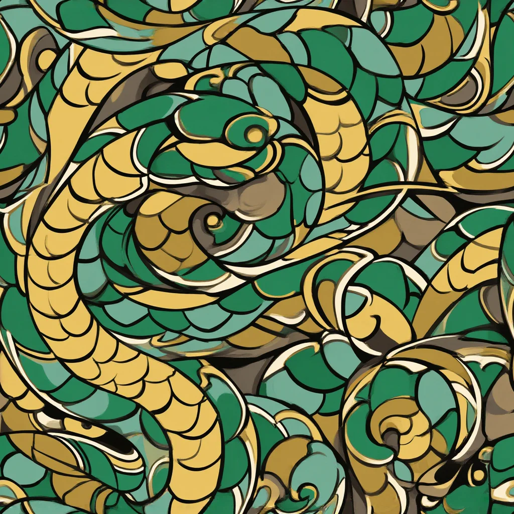 The Verdant Dragonwork pattern