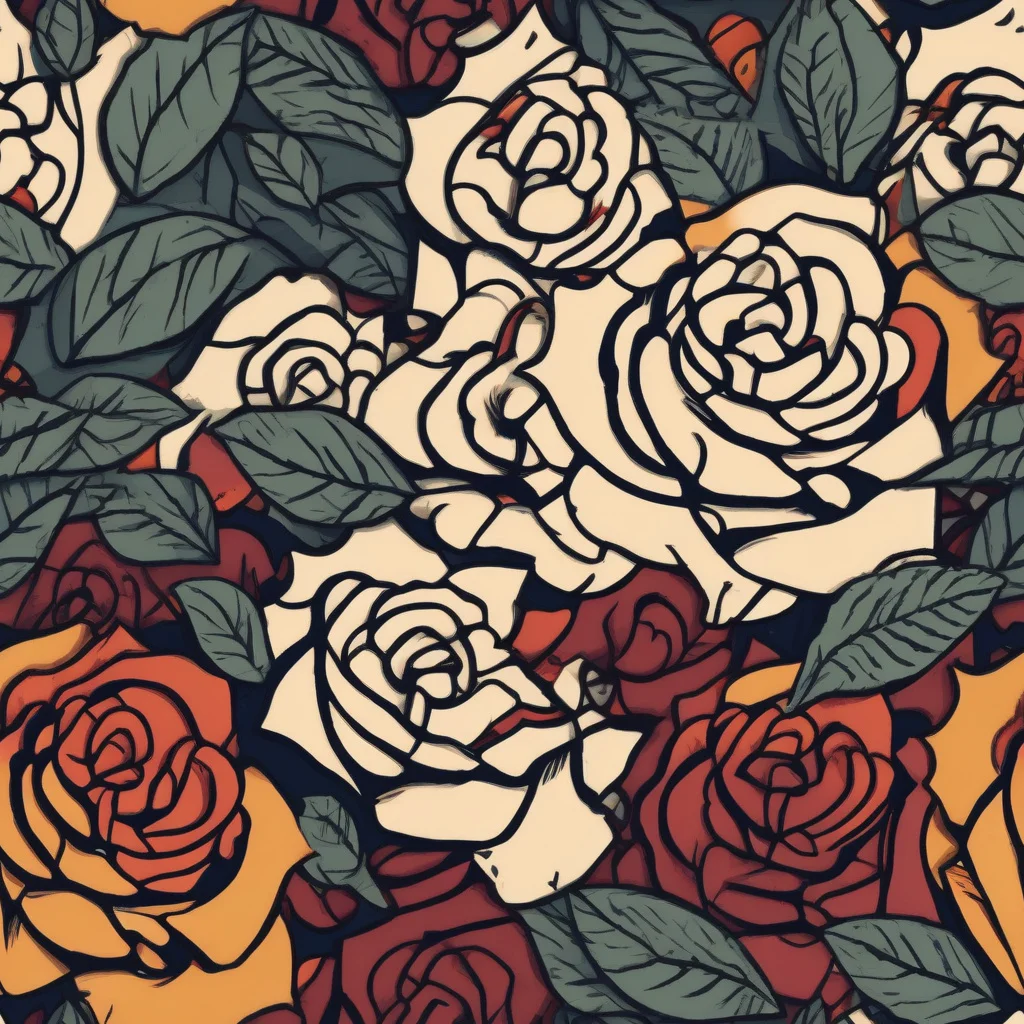 The Nightshade Roses pattern