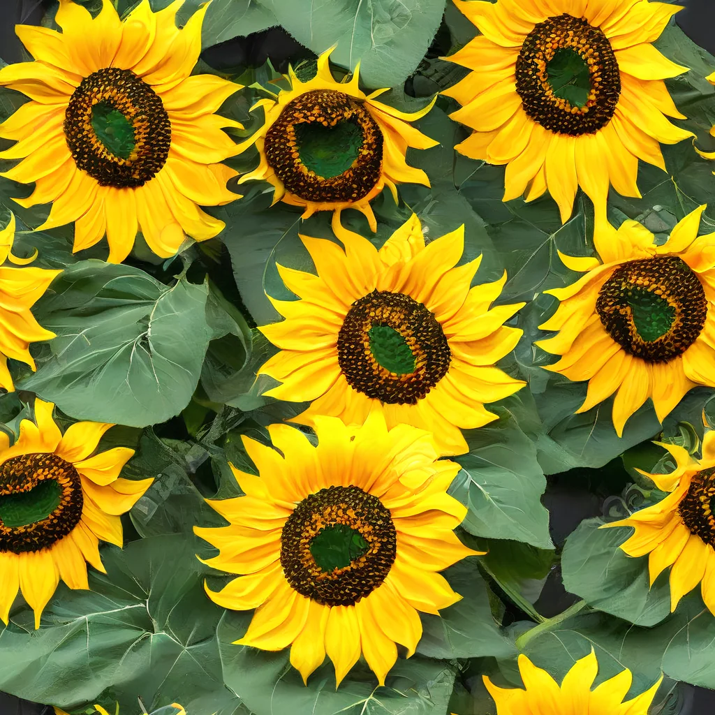 The Sunlit Harvest pattern