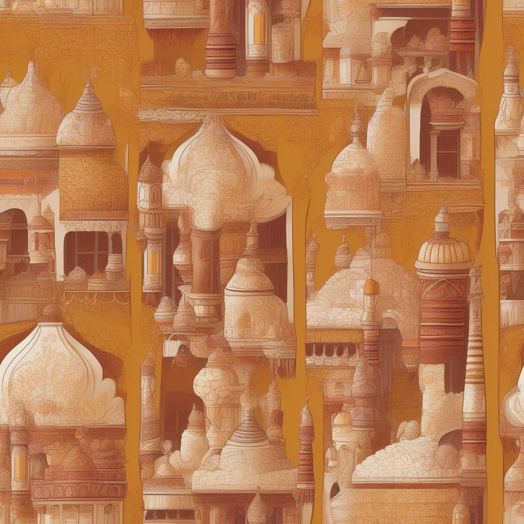 The Amber Minaret pattern