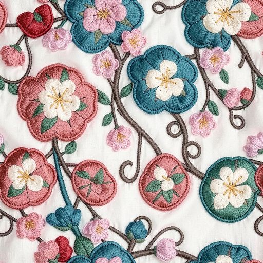 The Embroidered Reverie pattern
