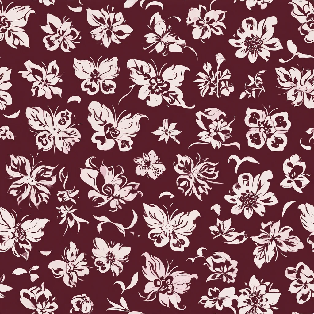 The Claret Garden pattern