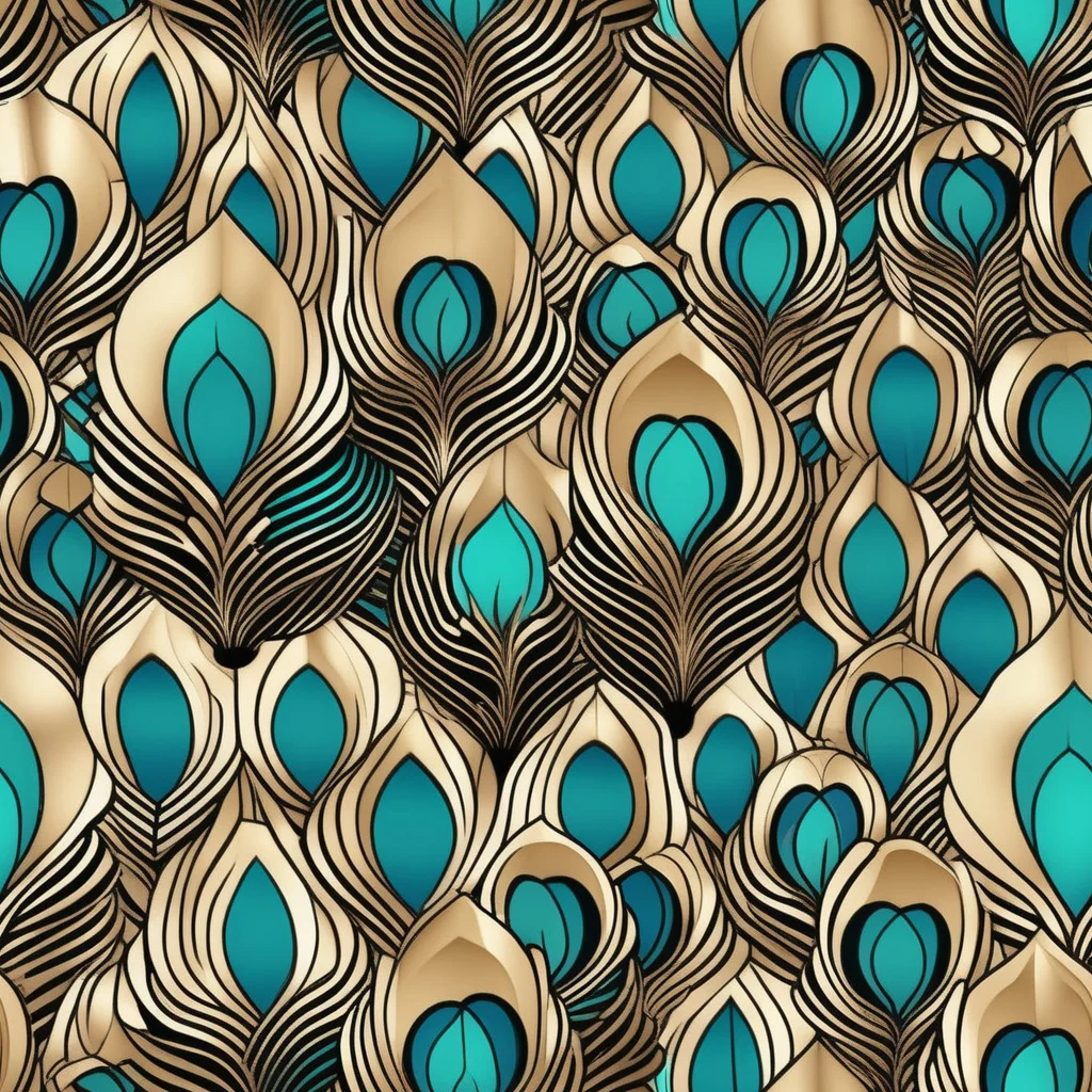 The Gilded Feather pattern