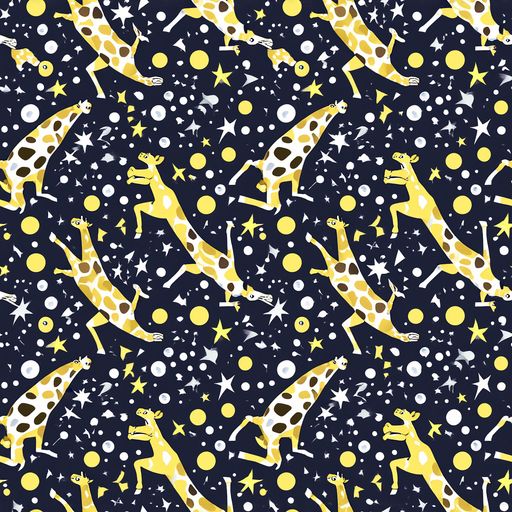 The Starlit Safari pattern